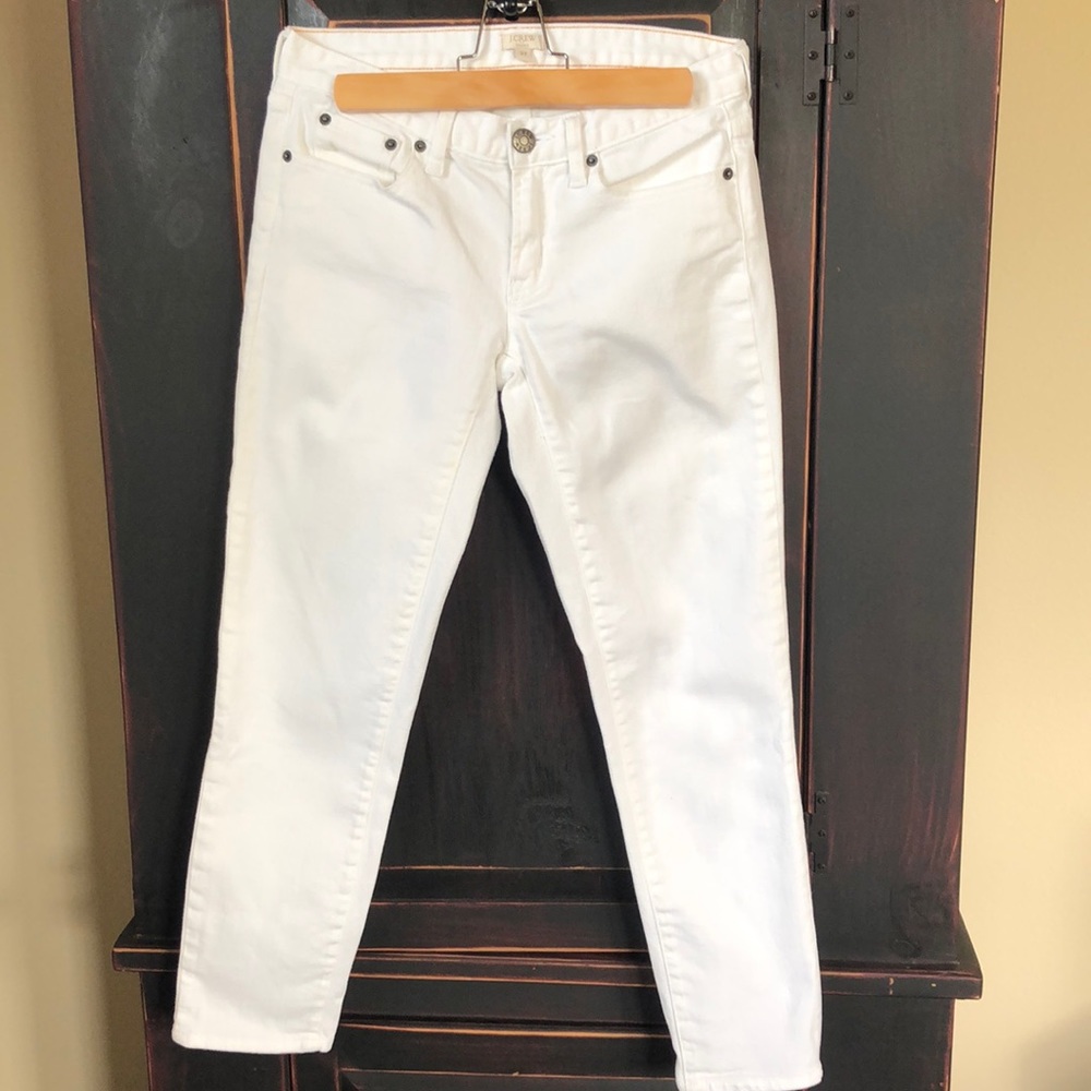 J Crew Factory White Jean